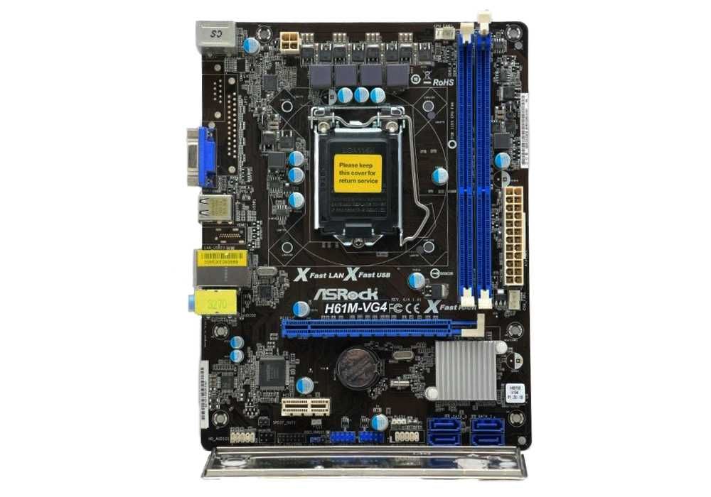LGA 1155 ASRock H61M-VG4 2x DDR3