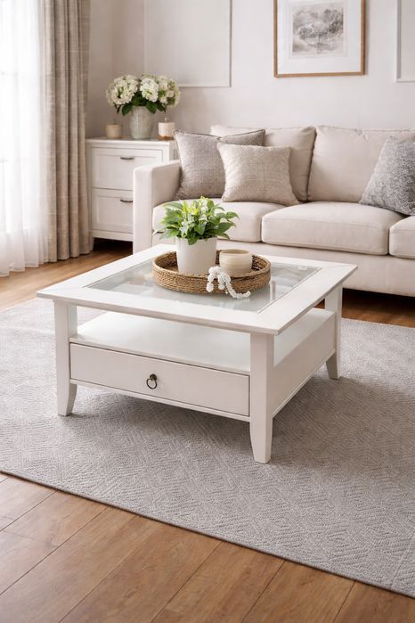 Masuta cafea/living si noptiere ambele din lemn masiv