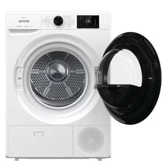 Uscator de Rufe GORENJE D2NE82/GN, Pompa de Caldura, 8 kg, 16 Programe, Clasa A++, Alb