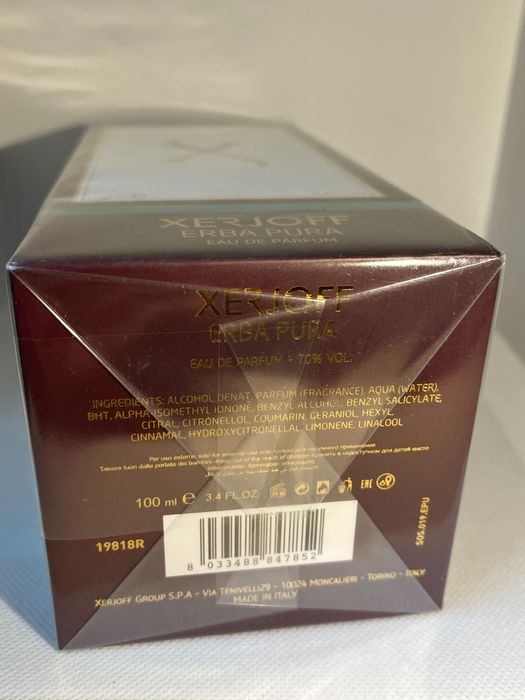 Parfum Xerjoff Erba Pura 100 ml Nou