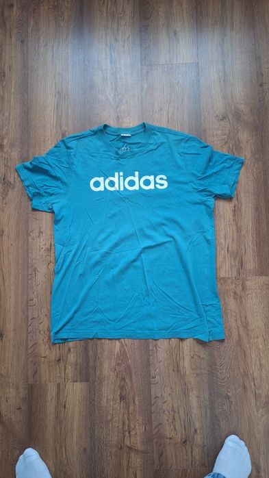 tricou adidas albastru