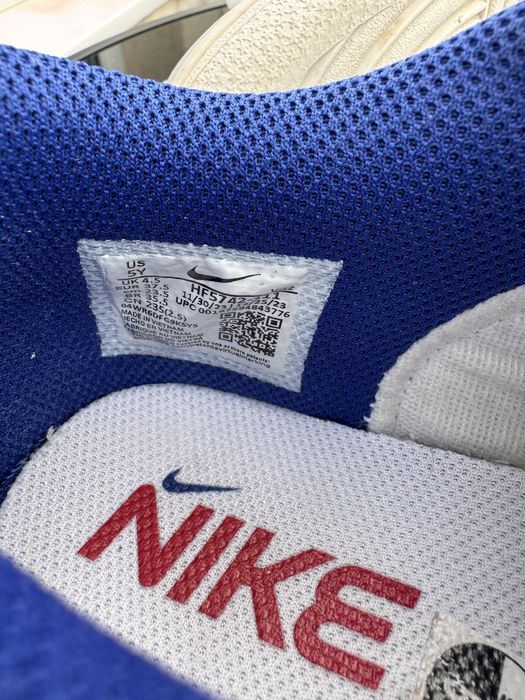 Маратонки Nike Dunk Low Light Armory Blue Red Mesh