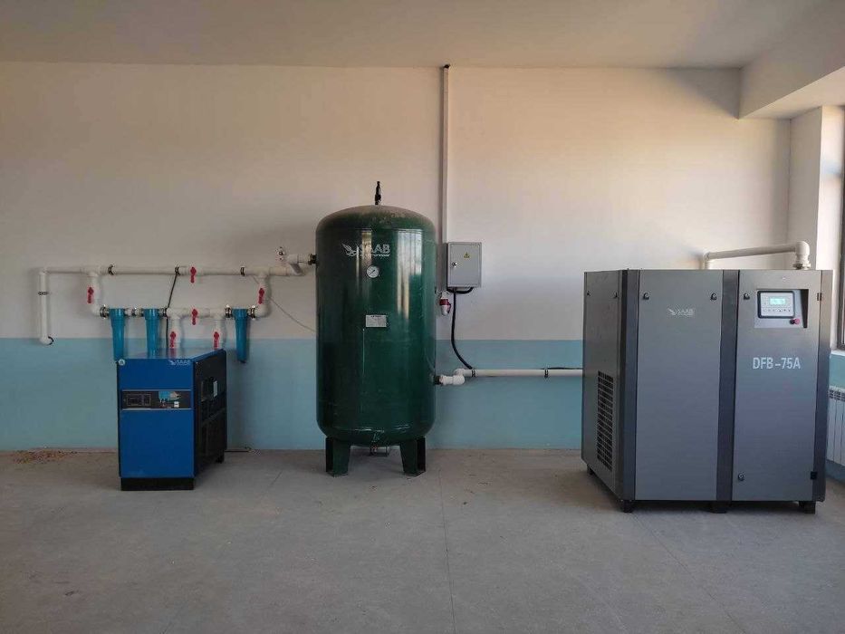 Винтовой воздушный компрессор 11kw