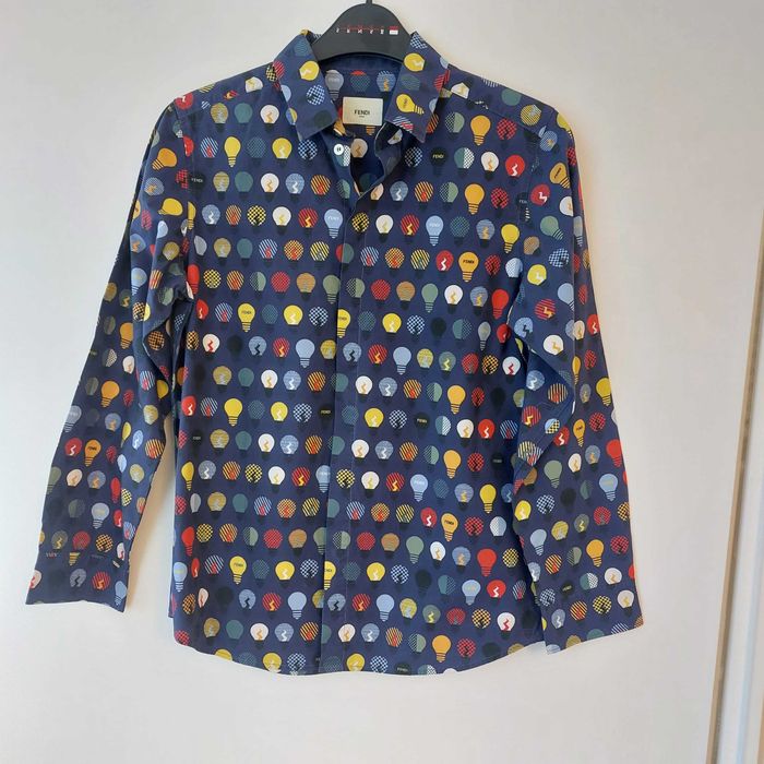 Camasa bumbac Fendi copii 11-12 ani (152cm)