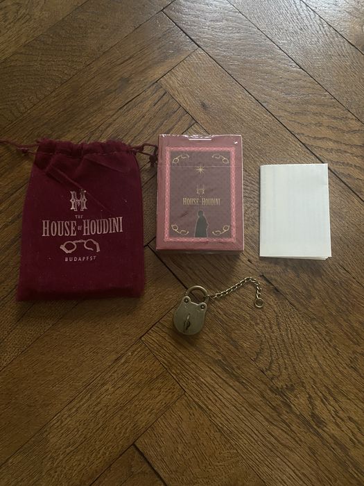 The House of Houdini card escape deck