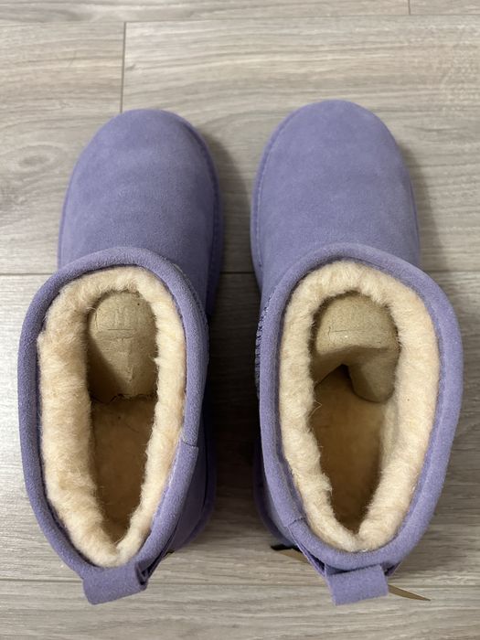 Ghete Bearpaw, noi, piele intoarsa