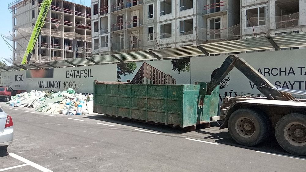 Вывоз Мусор контейнер 20м3,  Вывоз мусора 24/07 контейнером