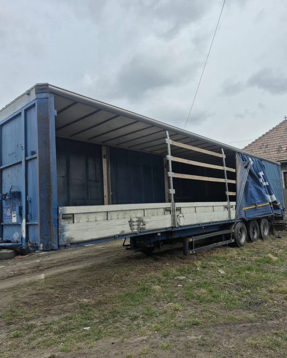 Semiremorca Schmitz pe tamburi