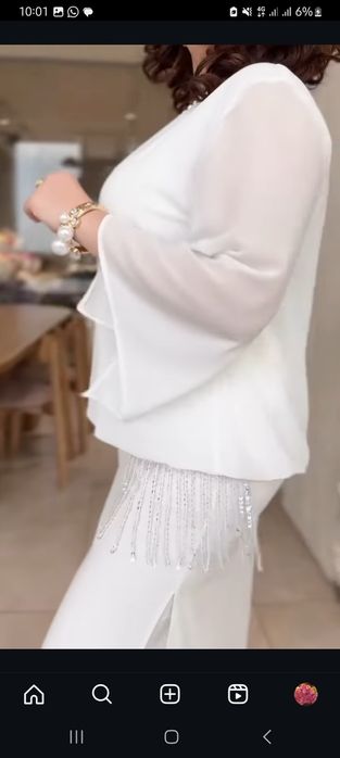 Ақ двойка 1 рет тойға киілген