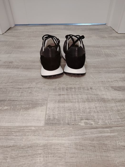 Pantofi din piele naturală, măr. 38