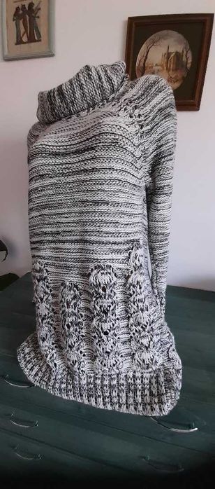 Pulover  dama din lana tricotat