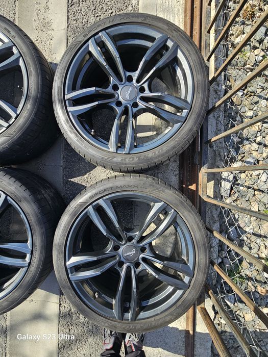 Vand jante R19 5x120 cu tot cu cauciucuri 245 40 19