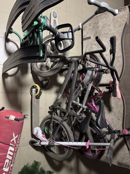 Продам 3 велосипеда, 2 самоката, 1 аргамак