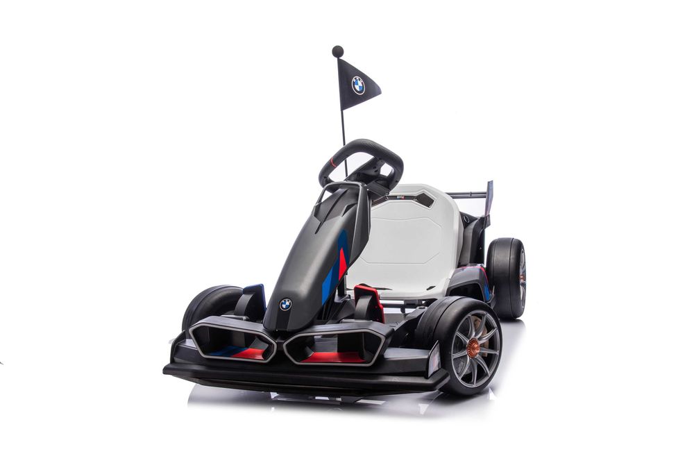 Kart electric cu sasiu ajustabil, BMW Motosport 2x 250W 24V,  #GREY