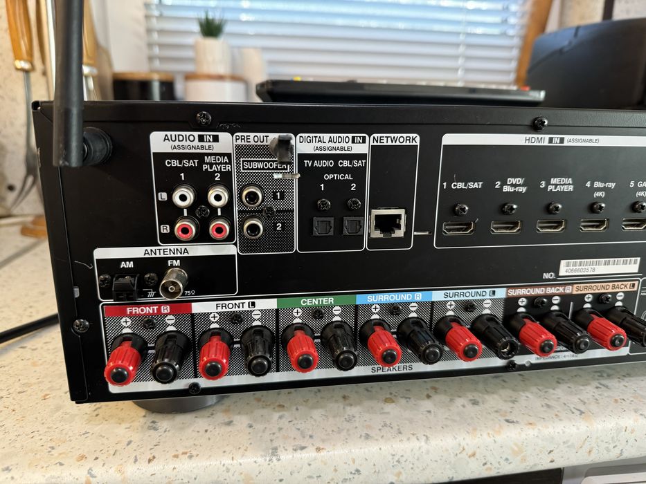 Denon AVR-X1100 Bluetooth Wi-Fi