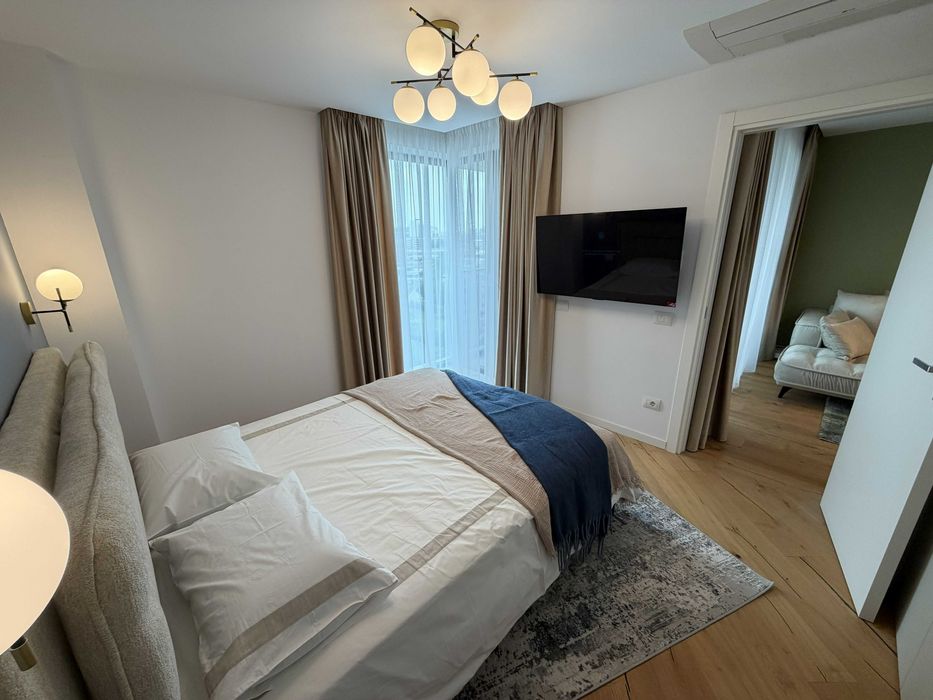 Apartament 2 camere | Mobilat LUX | City Point II | Parcare | De inchiriat | 900 euro