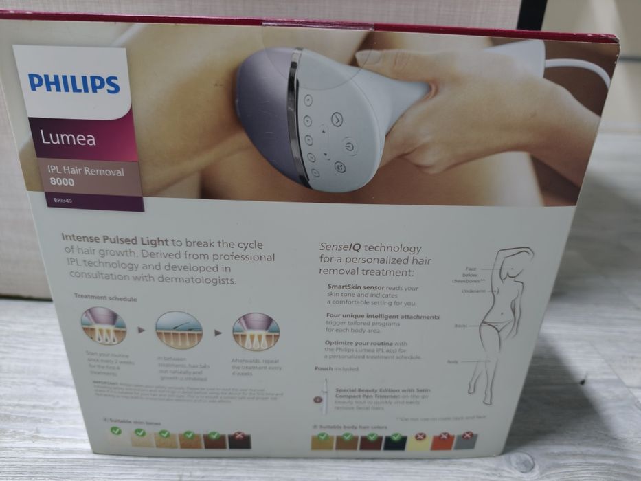 Epilator IPL Philips Lumea Seria 8000 BRI947 Sigilat