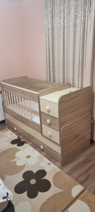 Детска кошара с две нива