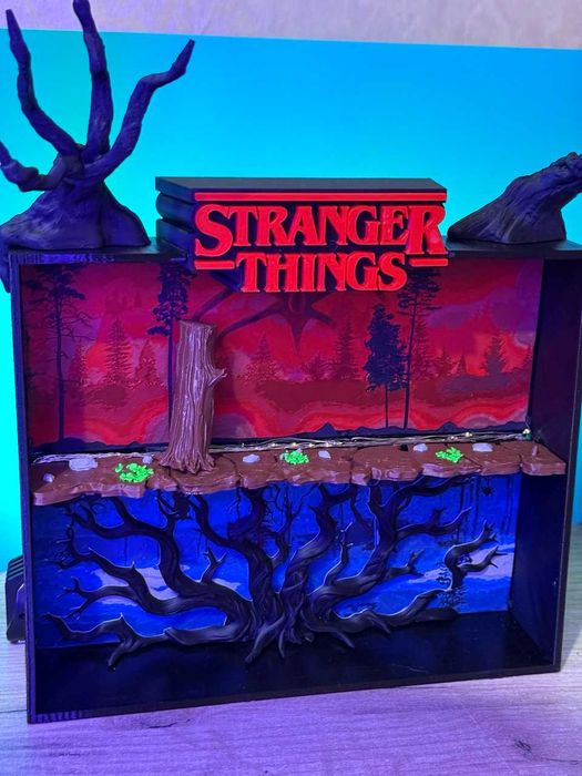 Полка для игрушек "Очень странные дела" (Stranger things)