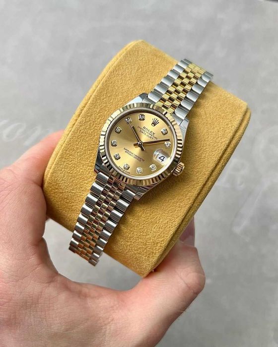 rolex datejust 31mm двуцветен