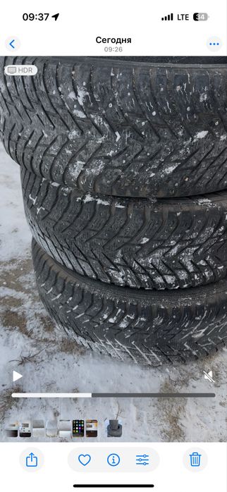 Шины 265/60R/18 NOKIAN