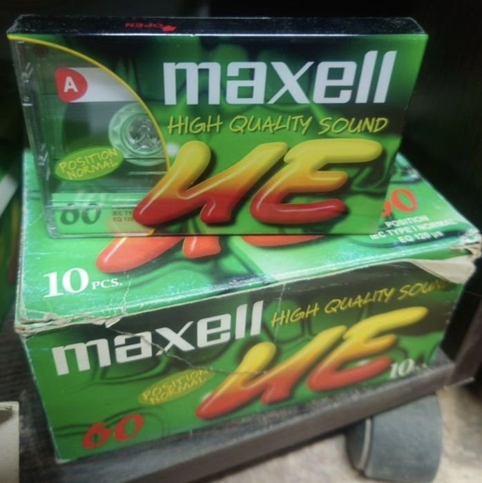 Аудиокассеты новые оригинал для магнитофона времен ссср