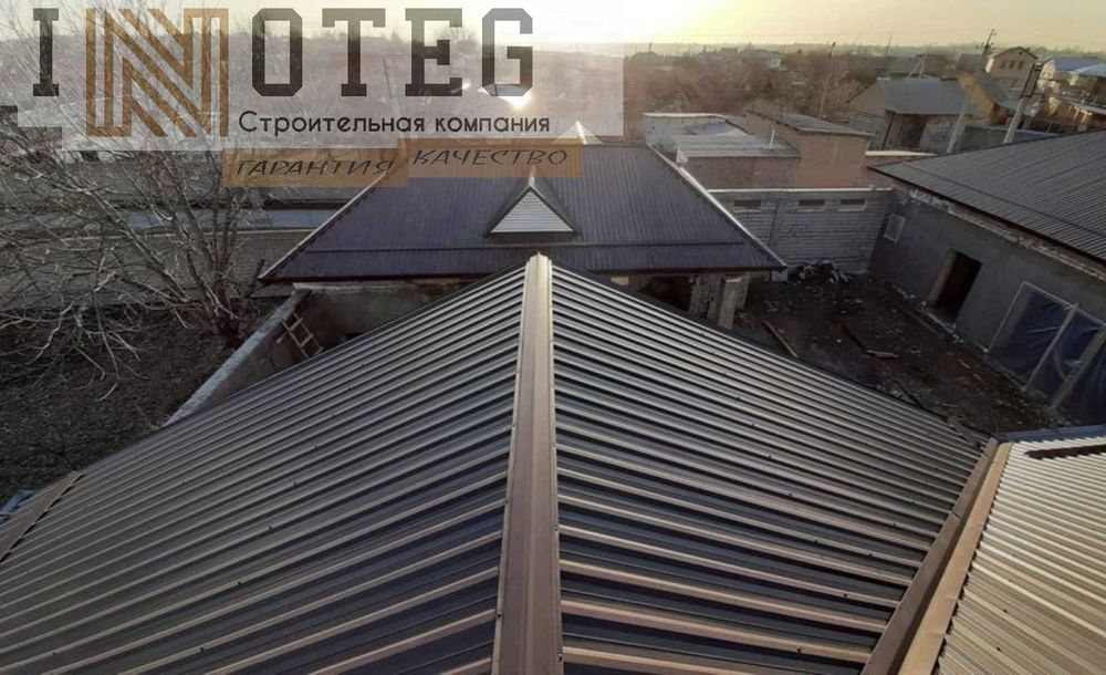 Кровля крыши, Профнастил, Кровельные работы, Tom yopish,Tom Hizmatlari