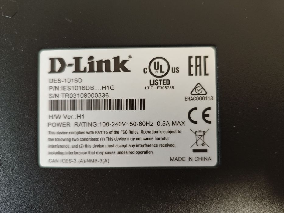 D-Link DES-1016D