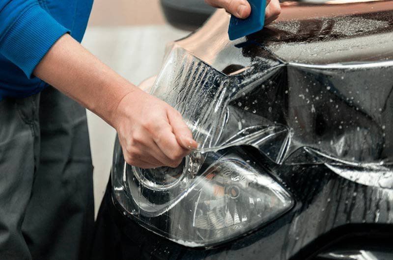 Обклейка бронепленкой