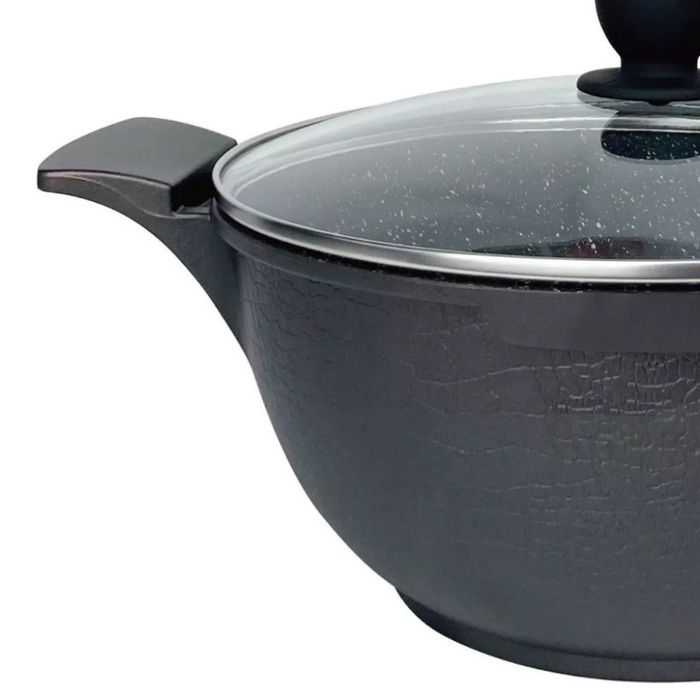 Комплект от 3 тенджери Cheffinger с мраморно покритие 20/24/28 см