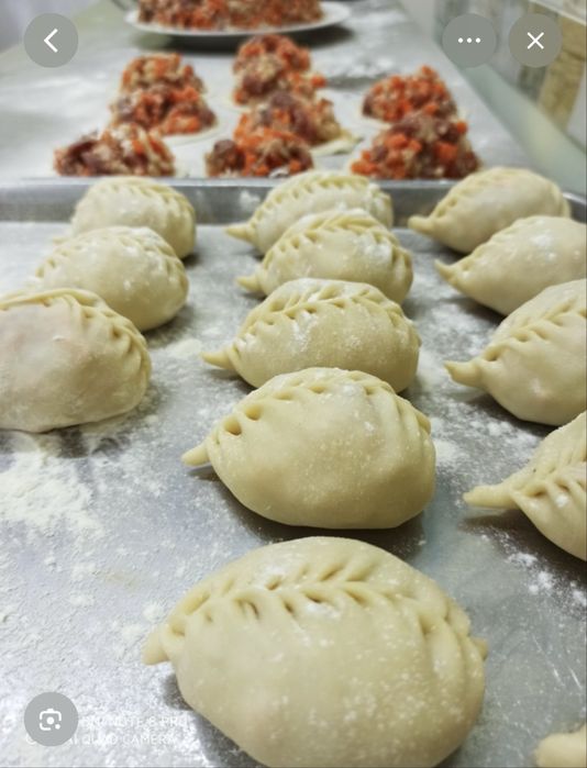 Домашние манты замороженные