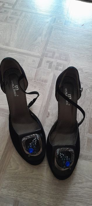 Продам туфли б/у чёрные