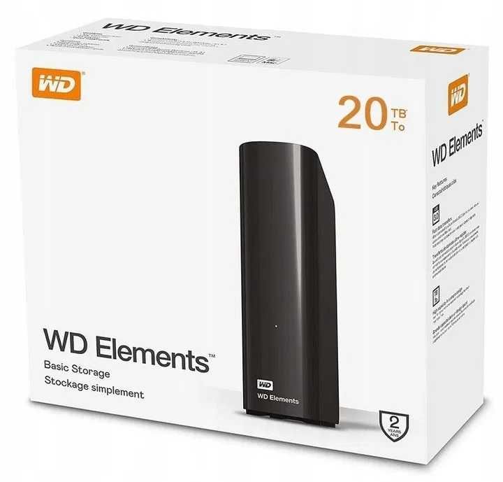 20 ТБ Внешний HDD WD Elements