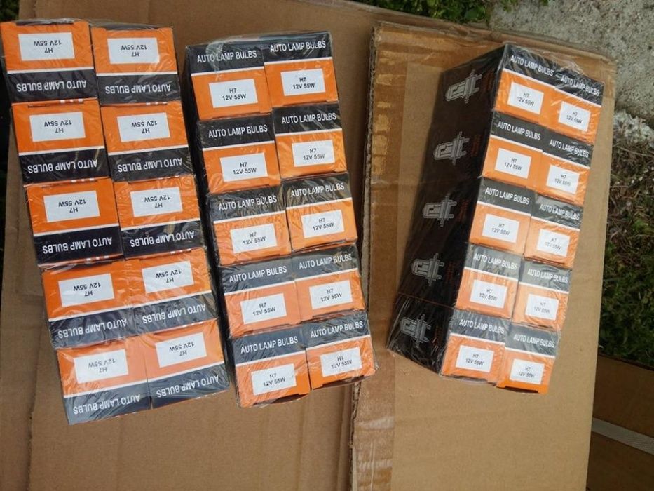 РАЗПРОДАЖБА ! КРУШКИ 12волта и 24волта H1, H3, H4, H7