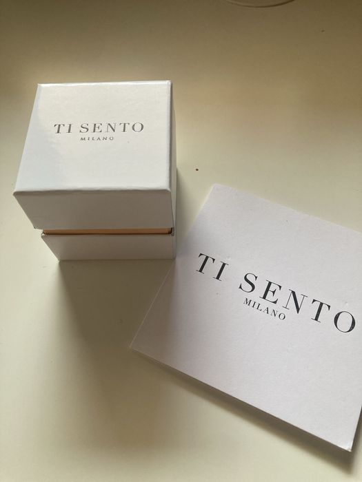 Сребърни обеци Ti Sento Milano - сребро позлата