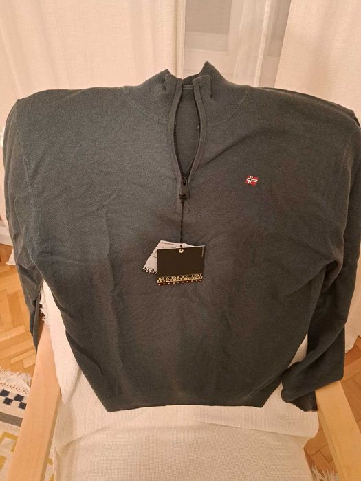 Pulover /bluza Nativa barbati XL nou ,merino