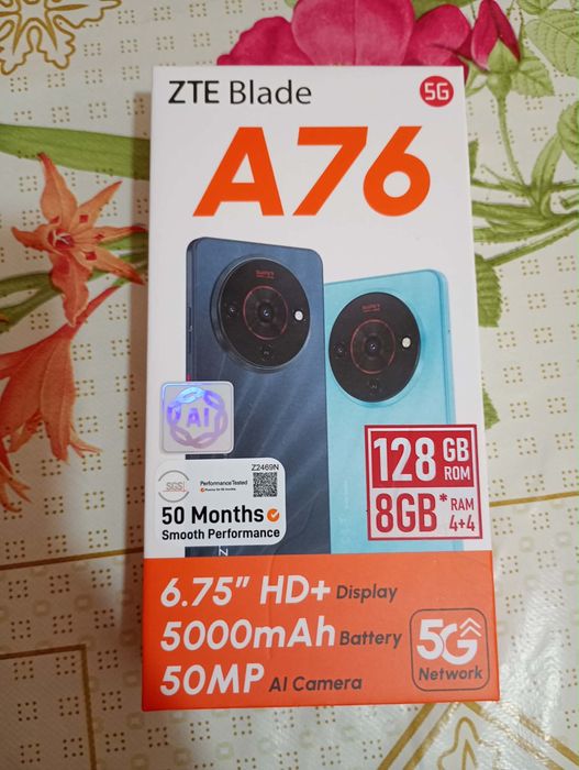 Vhnd telefon zte  Blade A 76  128 gb