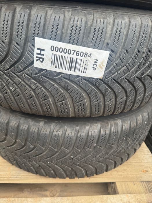 Vand 4 jante de tablă cu anvelope hankook 195 65 15