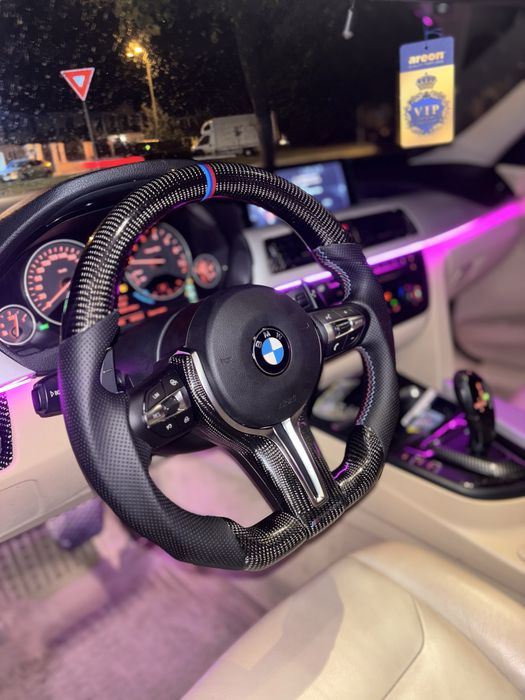 Volan BMW M pentru F10/F30/F01/X1/X3/X4/X5/X6 etc Piele Nappa/Carbon