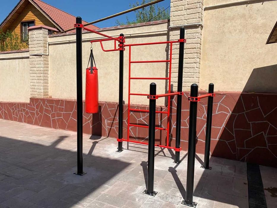 Уличная Воркаут Площадка Купить Недорого Уличные Оборудование