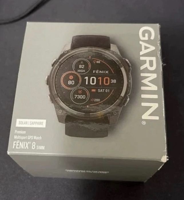 Garmin Fenix 8 Solar Sapphire, 51mm