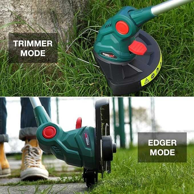 Mașină de tuns iarba fără fir POSENPRO 20 V cu baterie de 2,0 Ah