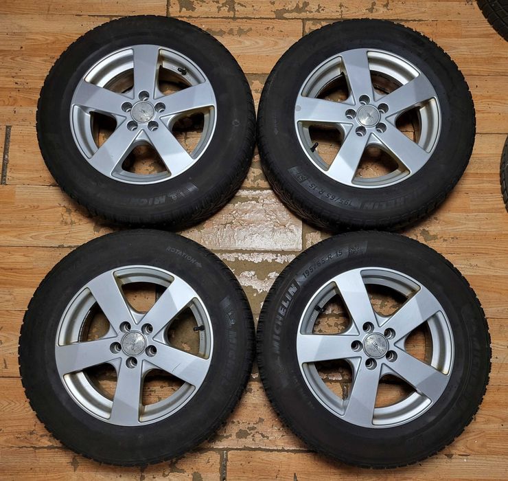 джанти 15" 5х98 Citroen Fiat Lancia Peugeot Alfa гуми 195/65/15 Michelin Alpin 6