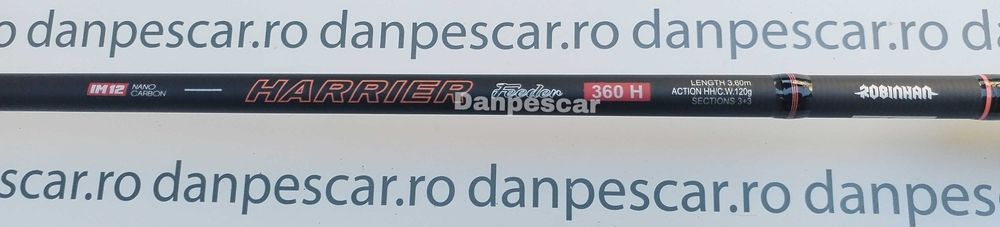 SET FEEDER Lanseta HARRIER 3,60m 120gr+Mulineta Saimino KDT4000+ fir