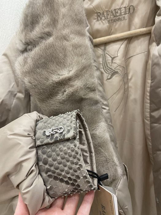 бренд Rafaello куртка воротник норка