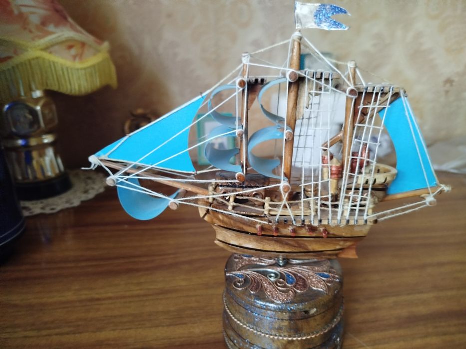 Кораблик шкатулка