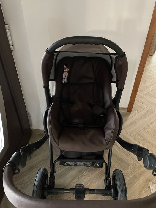 Cărucior 3 în 1 Rider Soft Brown