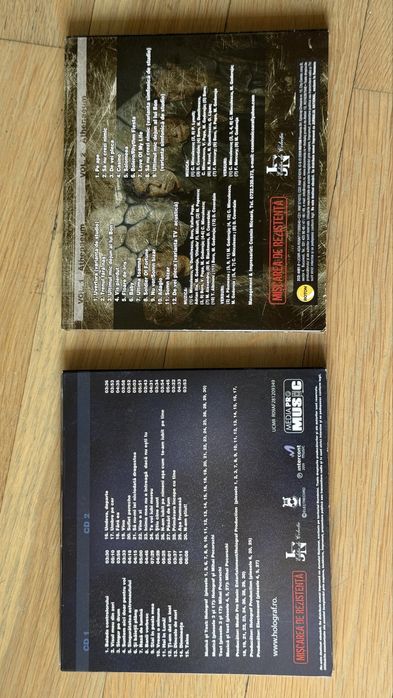 CD-uri duble Iris si Holograf Jurnalul National