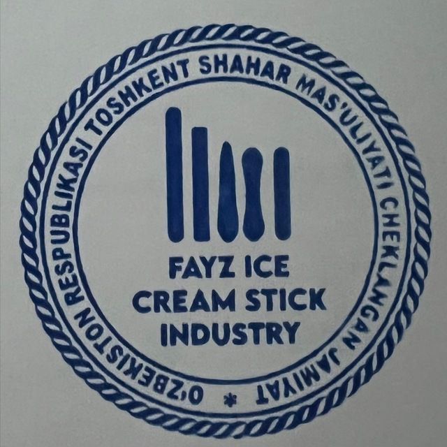 INVESTOR Fayz Ice Cream Sticks Industry MCHJ
