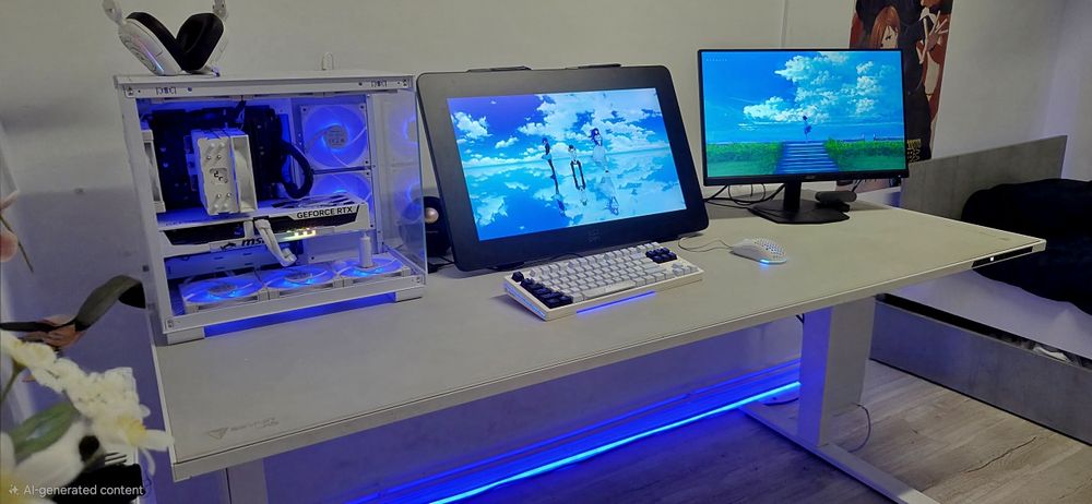 Birou electric Secretlab MAGNUS Pro XL Pure White